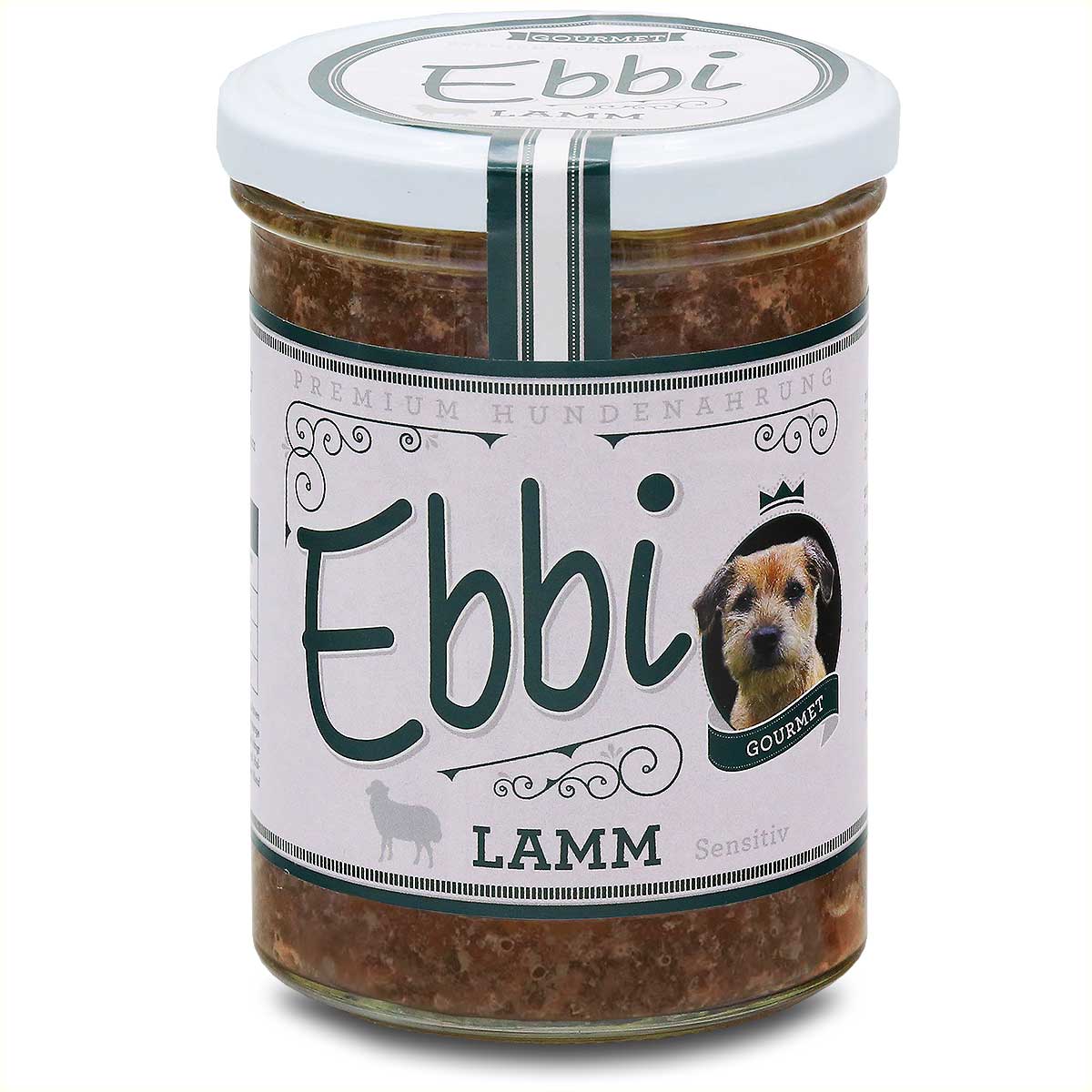 Wuff & Mau - Nassfutter Ebbi "Lamm" 400g