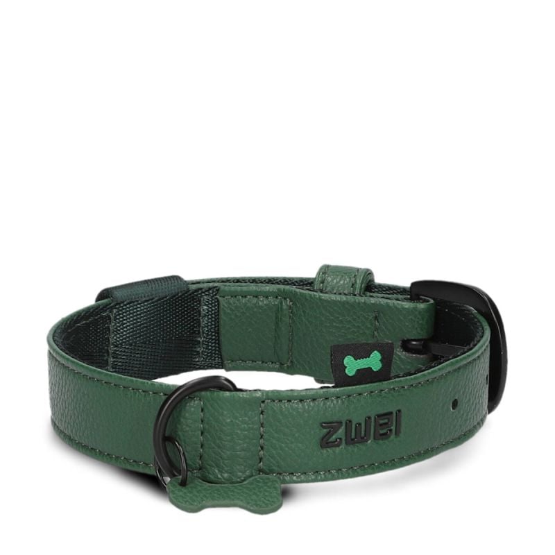 ZWEI - Halsband "Leo" in moos