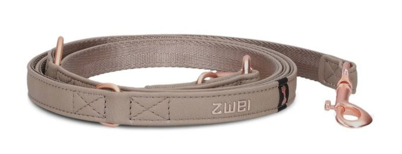 ZWEI - Leine "Leo" in cappuccino