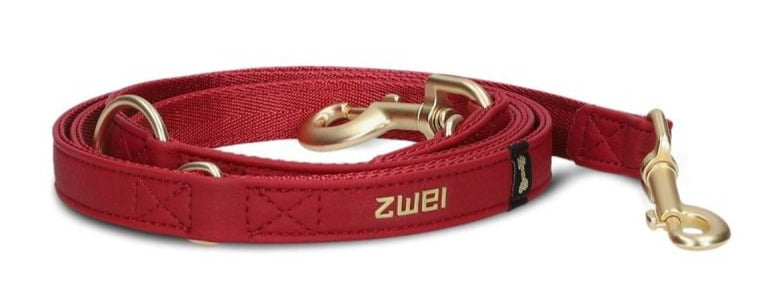 ZWEI - Leine "Leo" in rot