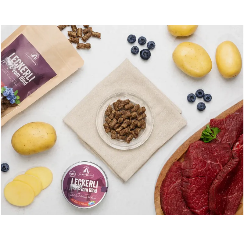 Lakefields - Leckerli "Rind" 150g