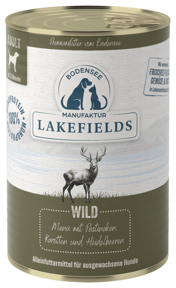 Lakefields - "Wild - mit Pastinaken, Karotten und Heidelbeeren"