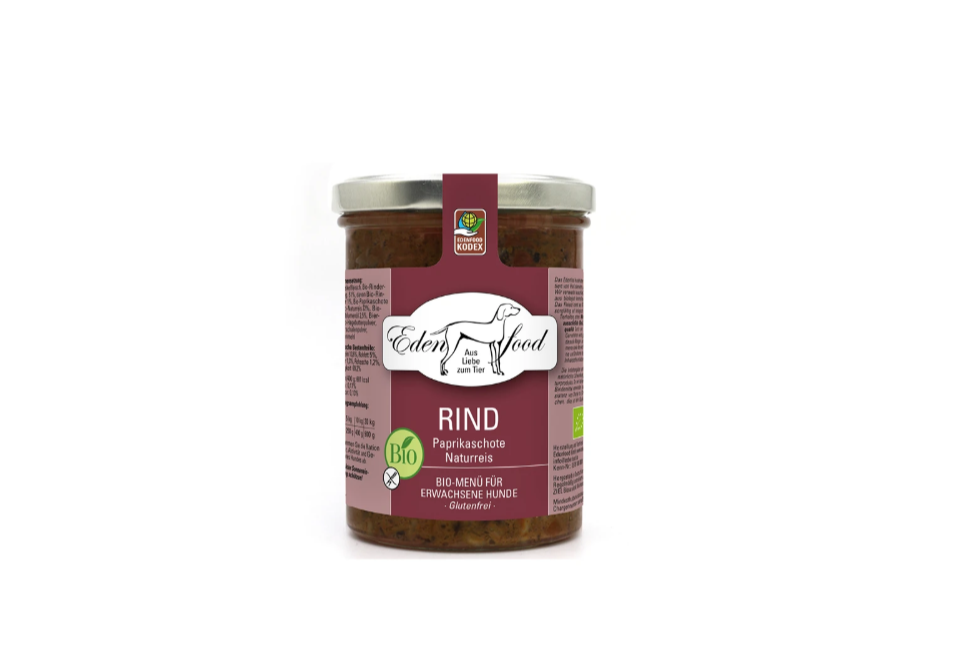 Edenfood - Hundemenü "Bio-Rind (1)" 370g