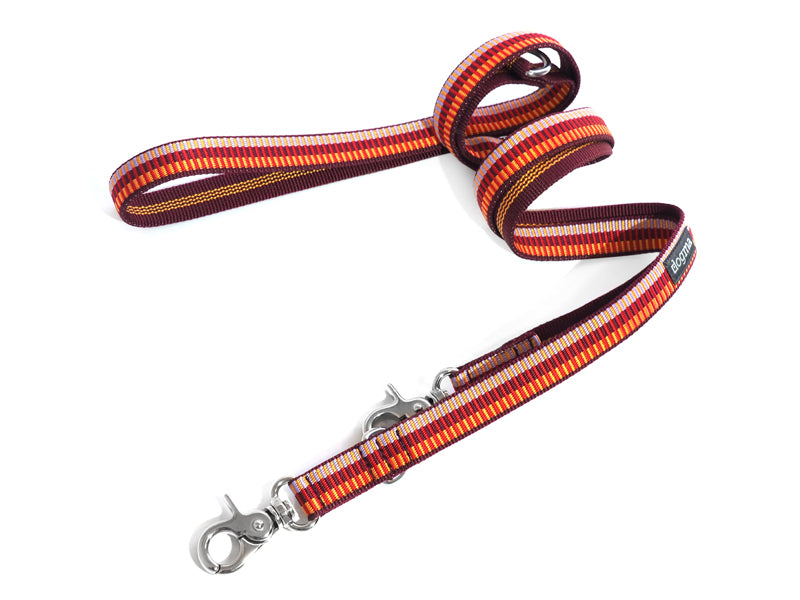 Dogma - Nylonleine "Sunny Beach - rot" 2,5cm breit
