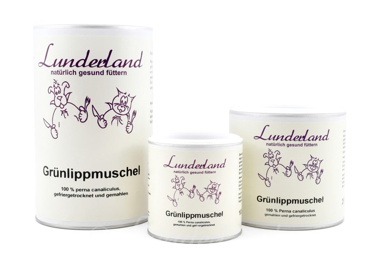 Lunderland - Grünlippmuschelpulver
