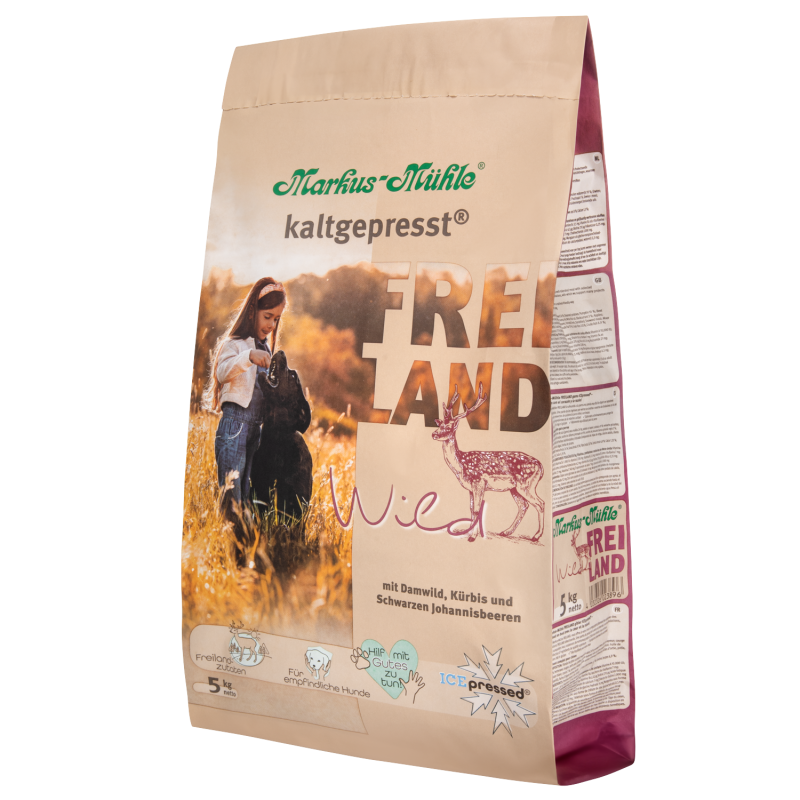 Markus Mühle - Kaltgepresstes Trockenfutter "Freiland Wild" 5kg