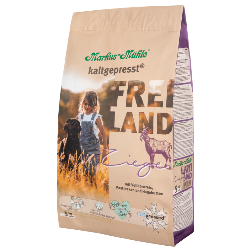 Markus Mühle - Kaltgepresstes Trockenfutter "Freiland Ziege" 5kg