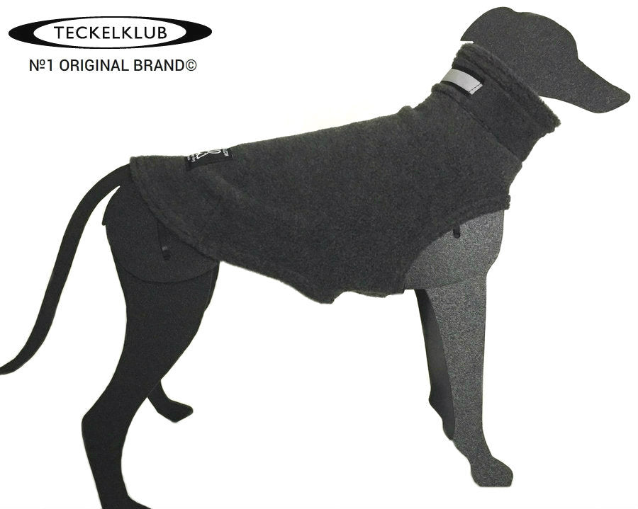 Teckelklub - Outdoor-Fleecepulli "The Fuzzie Grau" #24