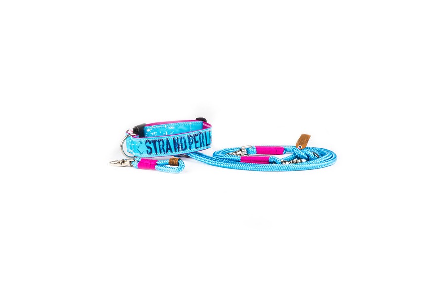 STUDIO AM MEER -  Surfsegel Halsband "S - Strandperle"