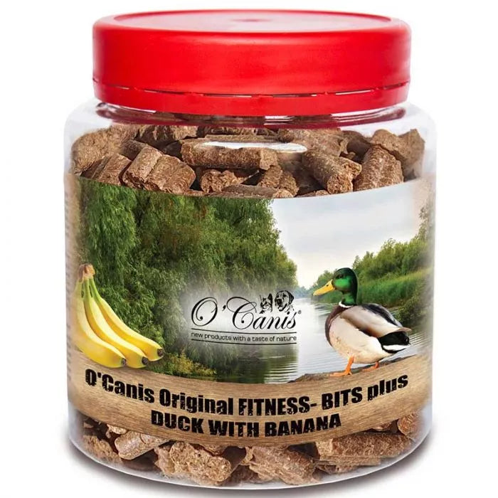 O'Canis - Fitness Bits PLUS "Ente mit Banane" 400g