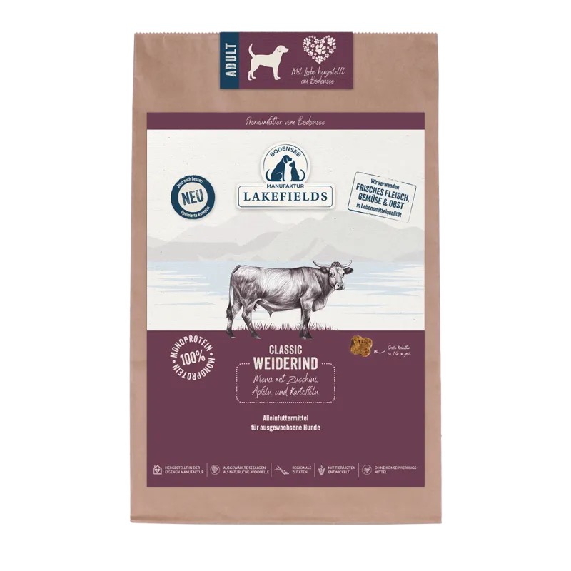 Lakefields - Trockenfutter "Weiderind" 2,5kg