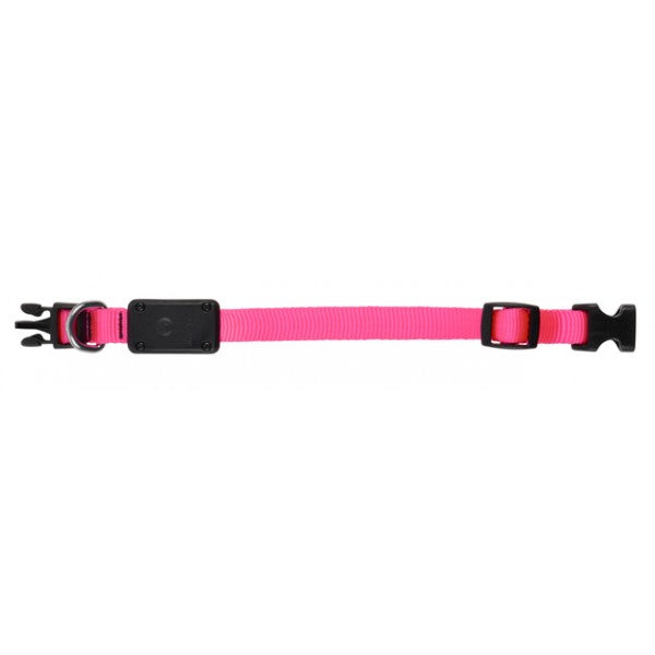 NiteDawg - LED Light-Up Hundehalsband für kleinere Hunde "pink" Größe XS