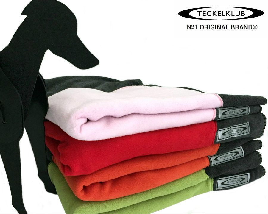 Teckelklub - Fleecedecke aus Kanada "red bone"