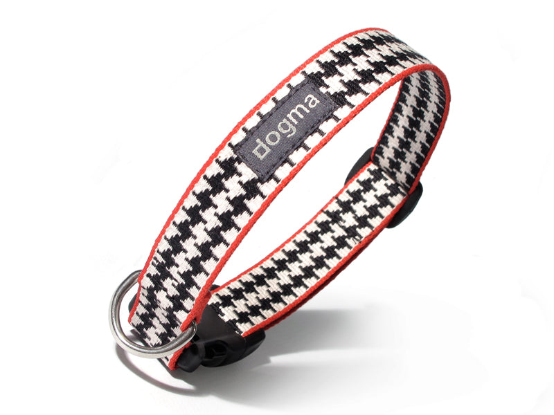Dogma - Nylonhalsband "Pepita" 2,5cm breit