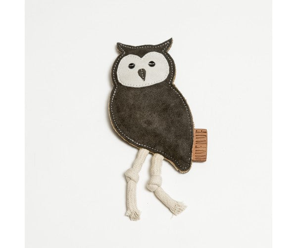 NufNuf - Wildlederspielzeug "Owl"