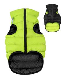 AiryVest Wendejacke "schwarz - hellgrün"