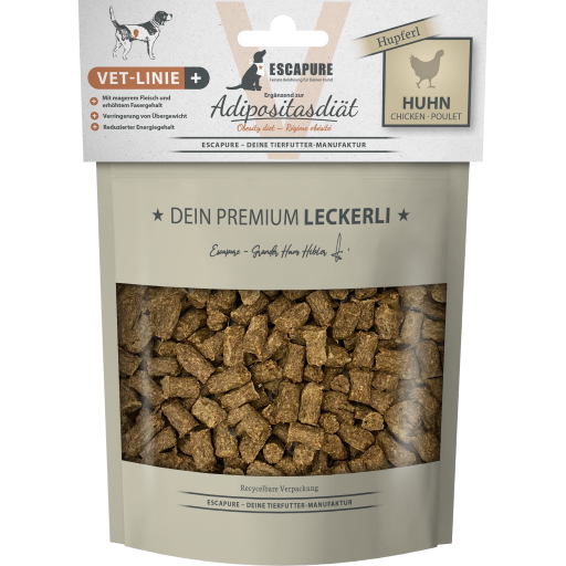 ESCAPURE - "VET-Adipositas-Diät Hupferl" 150g