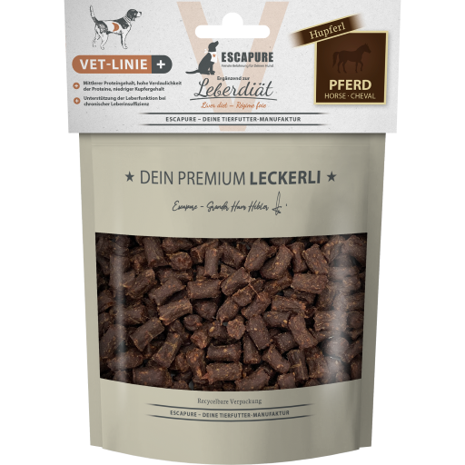 ESCAPURE - "VET-Leberdiät Hupferl" 150g