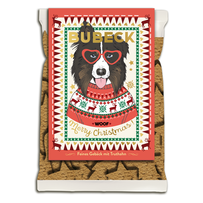 Bubeck - Weihnachtskekse "Hipster" 210g